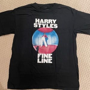 Harry Styles Fine Line Album Black T-Shirt — Size L